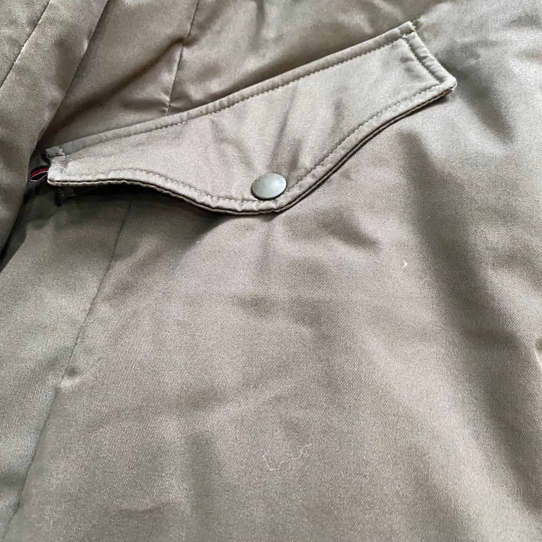 【近年モデル】WOOLRICH 　ロングダウンコート　ラビットファー　カーキ　M