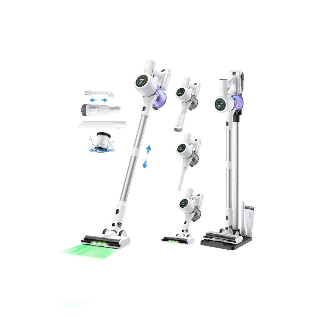 【けーだよ】掃除機❣️コードレス 除菌機能搭載 75Kpa 超強力吸