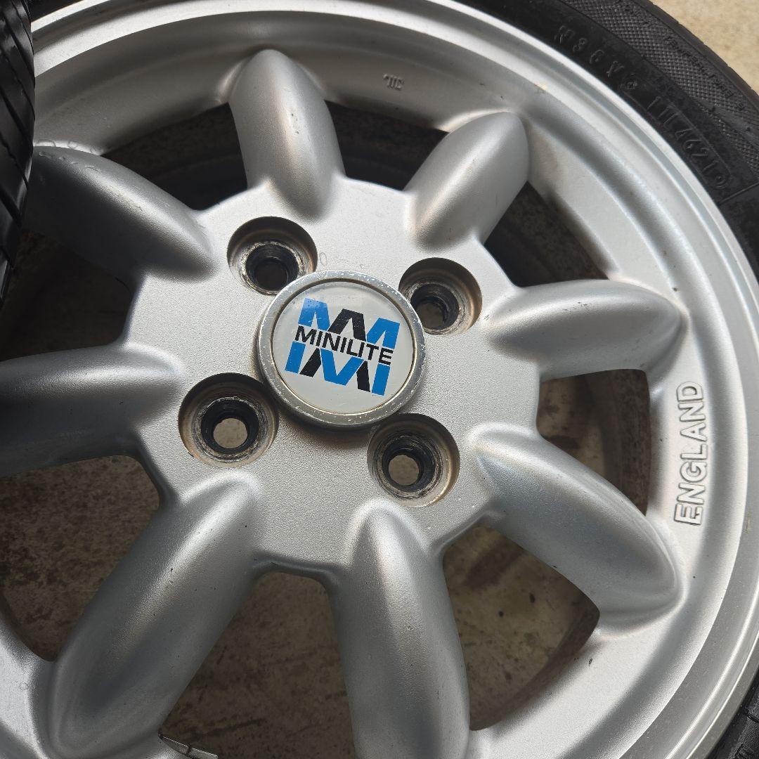 ミニライト　アルミホイールタイヤセット　155/65/14　軽自動車