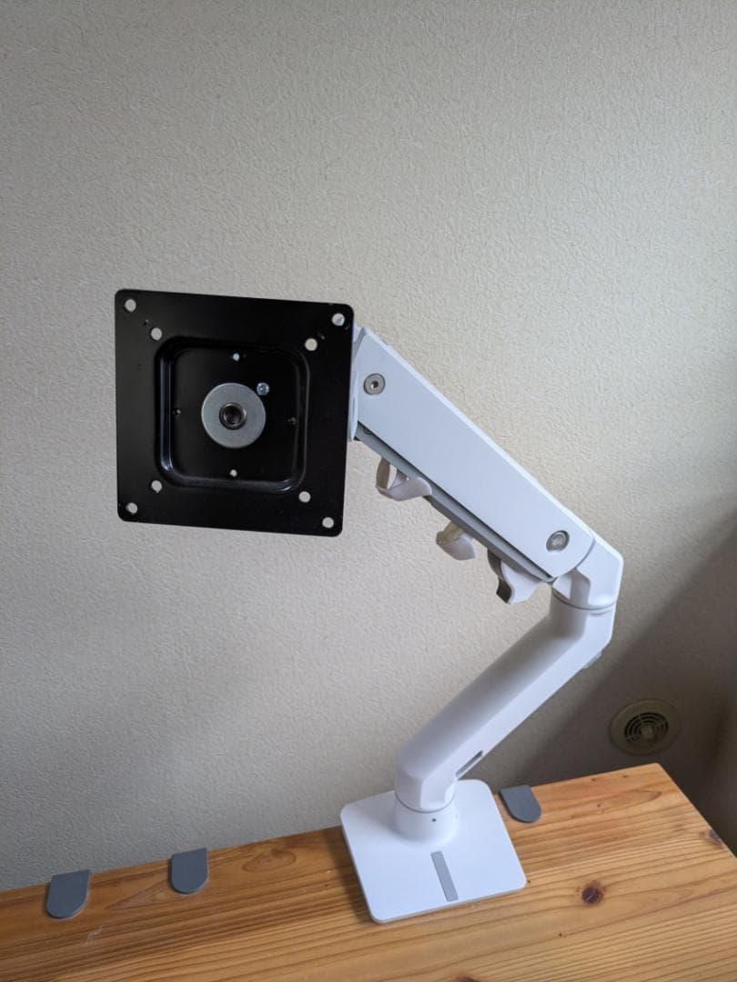 エルゴトロン HXデスクモニターアーム ホワイト