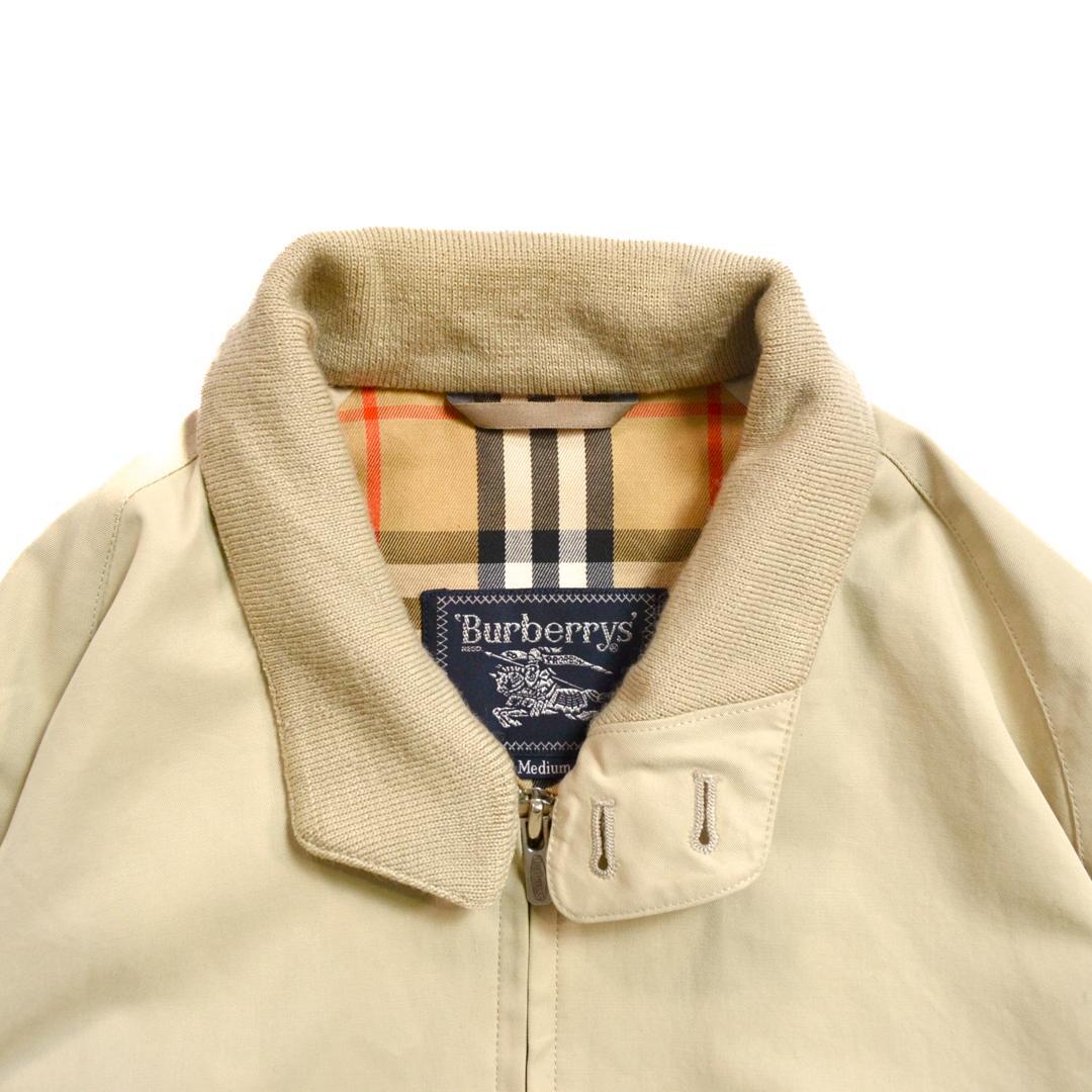 Burberrysバーバリーズ80sヴィンテージ裏ノバチェック柄スイングトップM