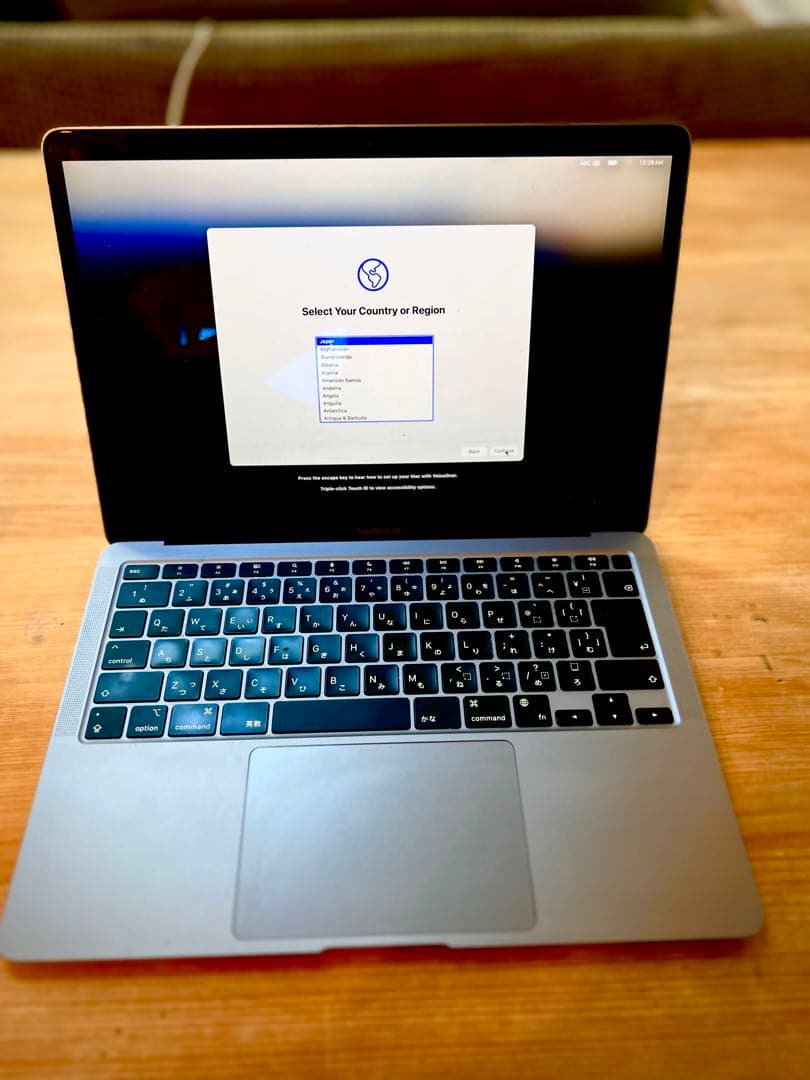 【美品】M1 MacBookAirスペースグレー 13'