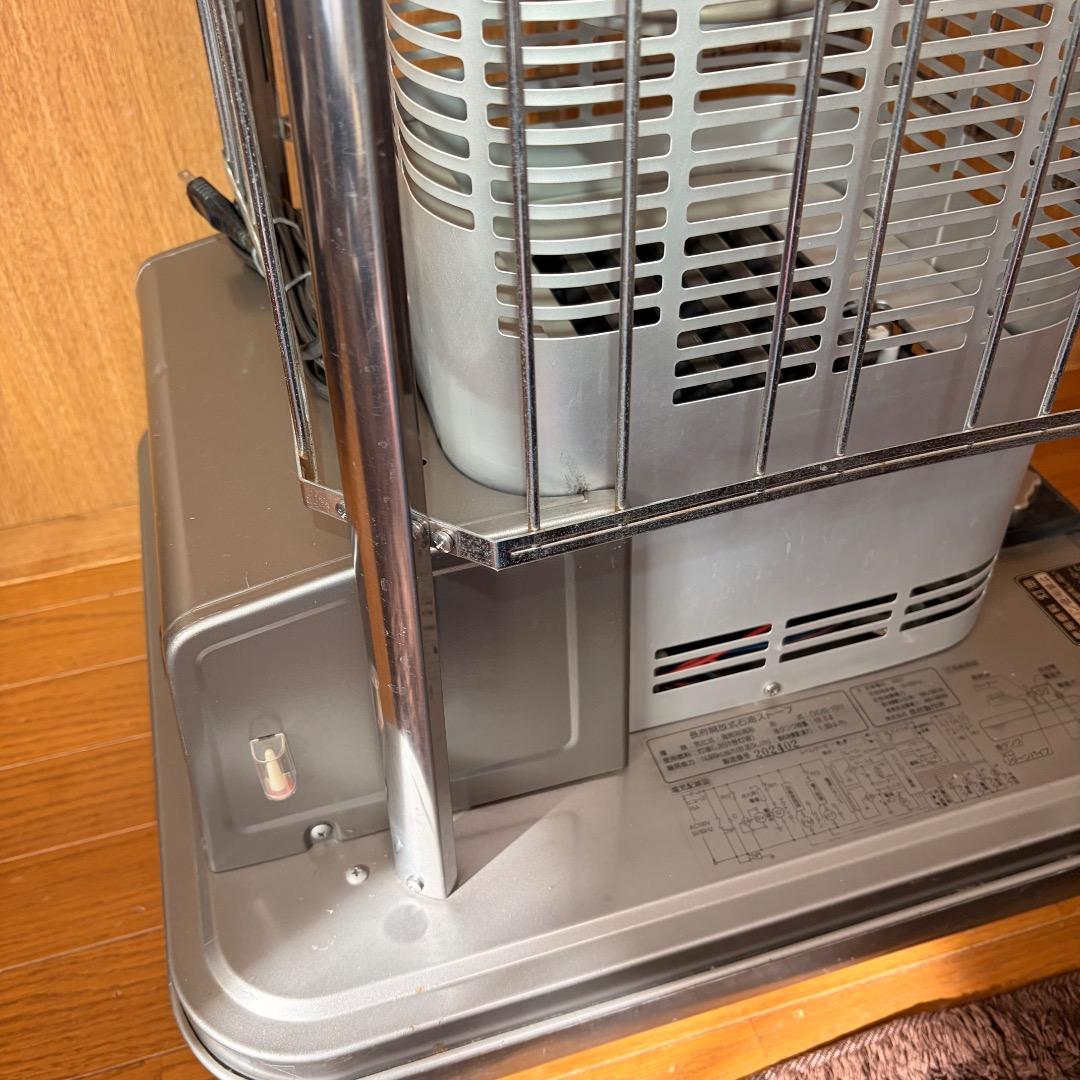 長府製作所 業務用ファンヒーター 灯油ストーブ GOS-1511 動作確認済み