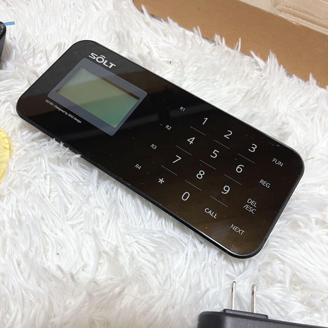 SOLT SQ100 ワイヤレスチャイム 送信機2台+充電器2台+受信機7台