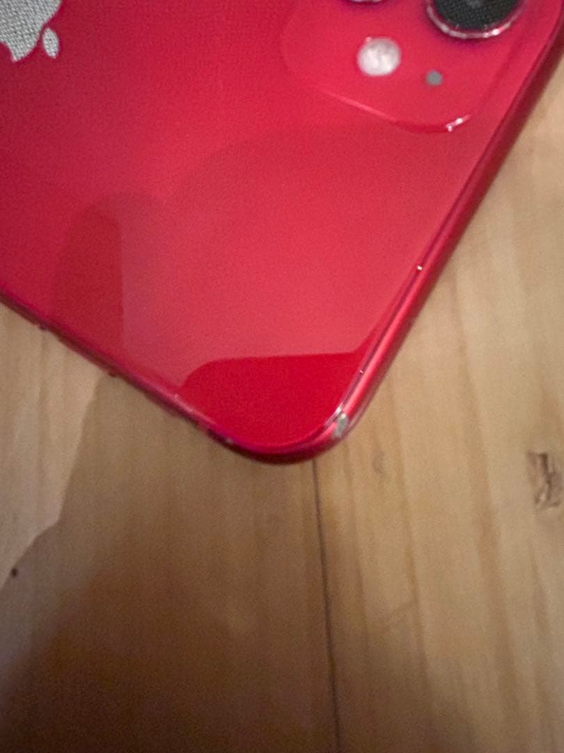 iPhone11 64G SIMフリー済み 画面に傷や滲みあり