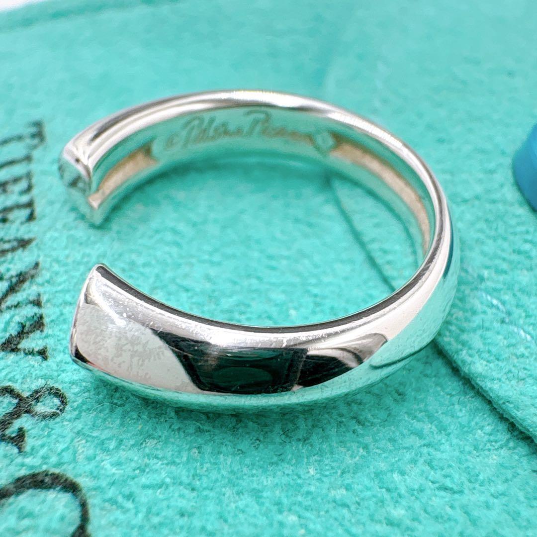 極美品 オールドティファニー テンダネスハート リング 8.5号 シルバー925