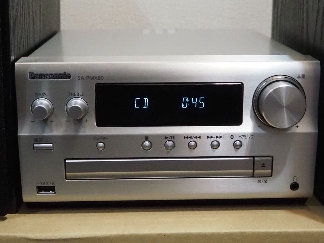 ✨極美品✨Panasonic ミニコンポ ハイレゾ音源対応 SC-PMX80