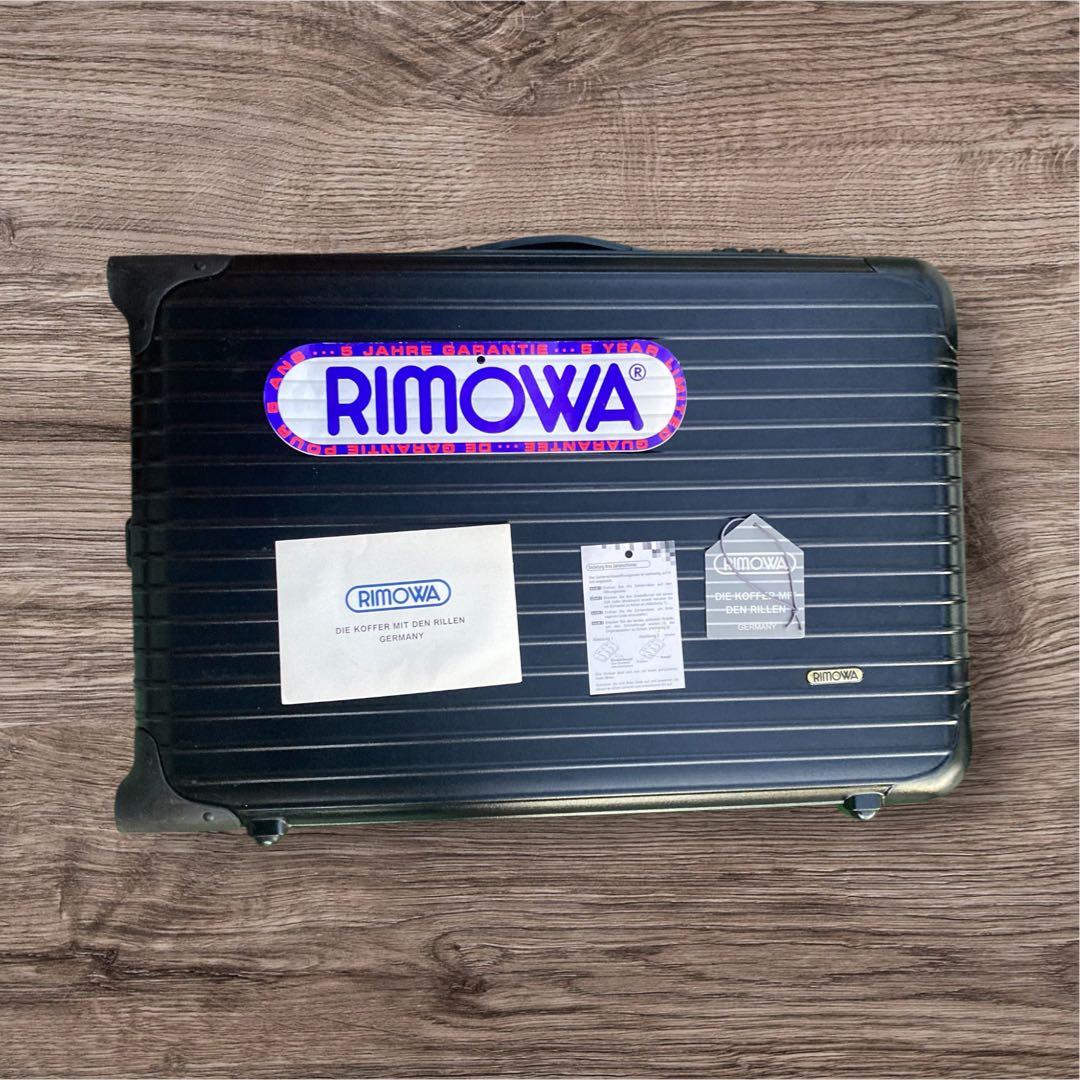 あ　美品RIMOWA リモワ サルサ 機内持込35L 希少2輪モデル
