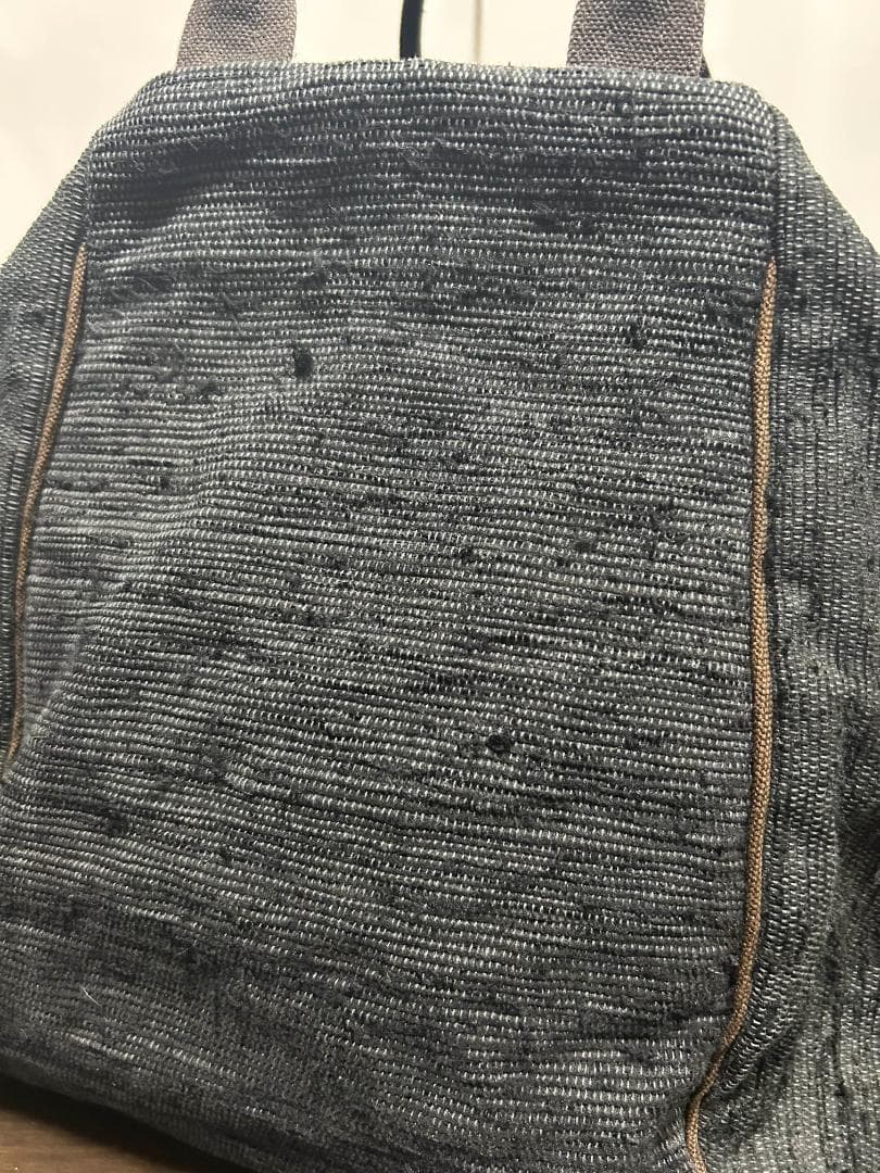 ゆずりは★野崎弘子さんの裂き織りバック