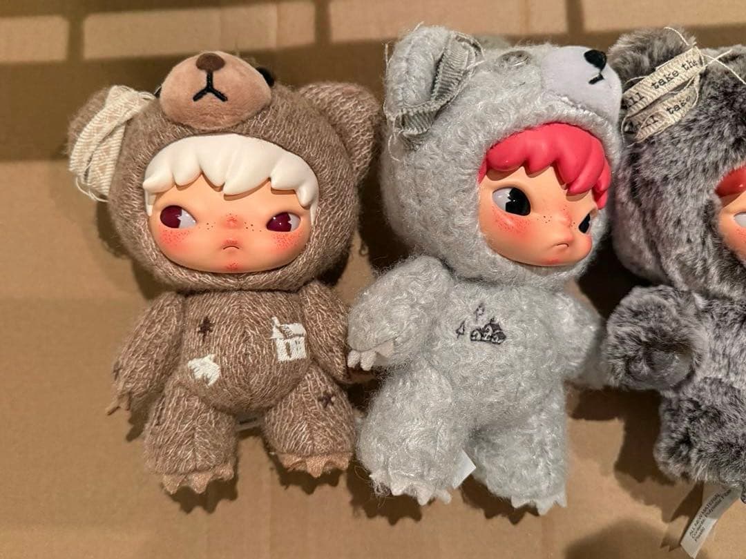 POPMART Hirono Road Journal ぬいぐるみペンダント