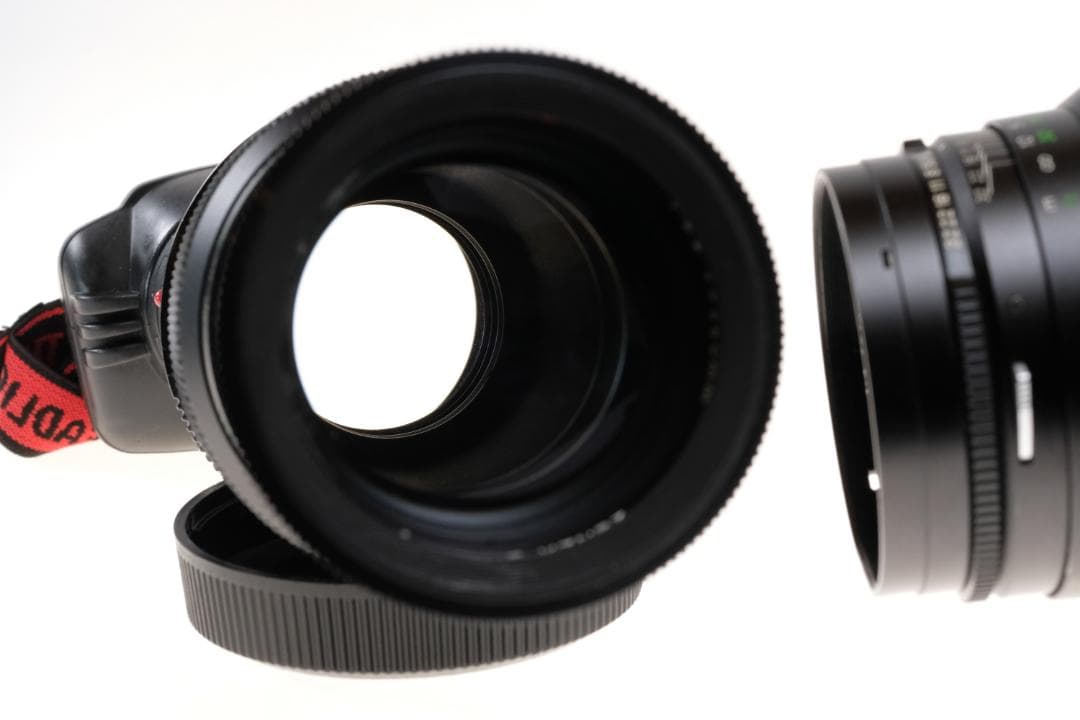 ブロニカ ETRS AE-II 100mmマクロ ＆250mm 蛇腹フード付