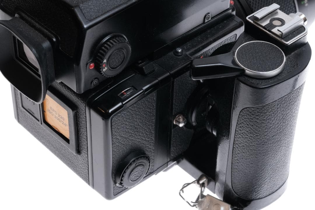 ブロニカ ETRS AE-II 100mmマクロ ＆250mm 蛇腹フード付