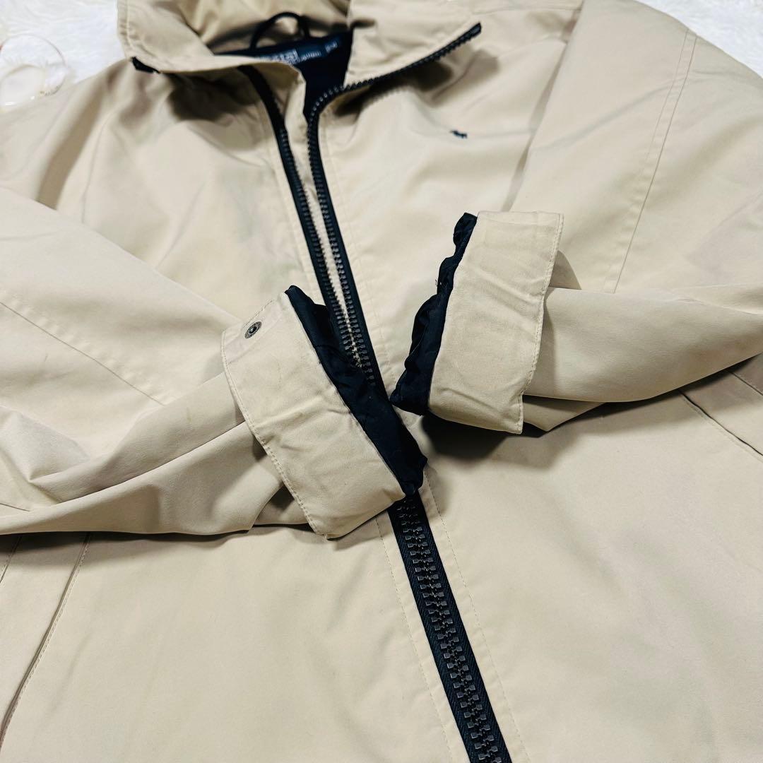 90s✨ラルフローレン ナイロンジャケット スイングトップ ベージュ