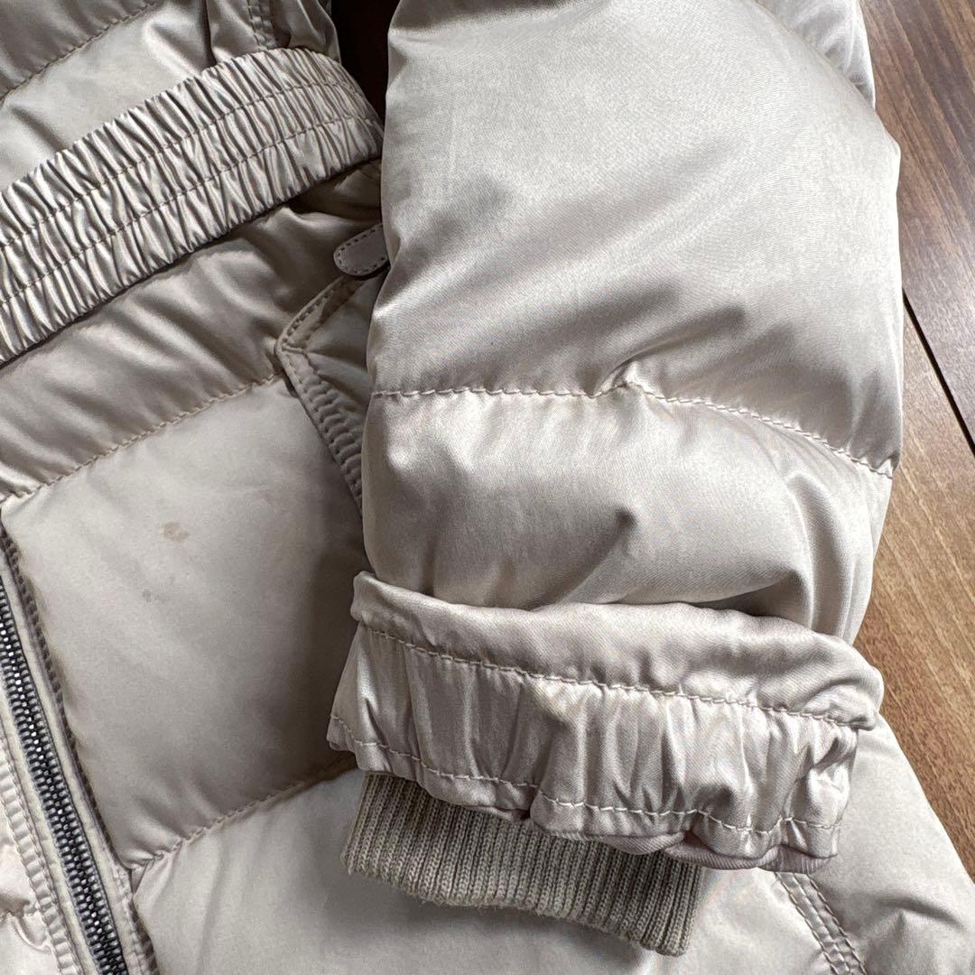 コーチCOACHベージュ 上品なダウンジャケット◆サイズ8