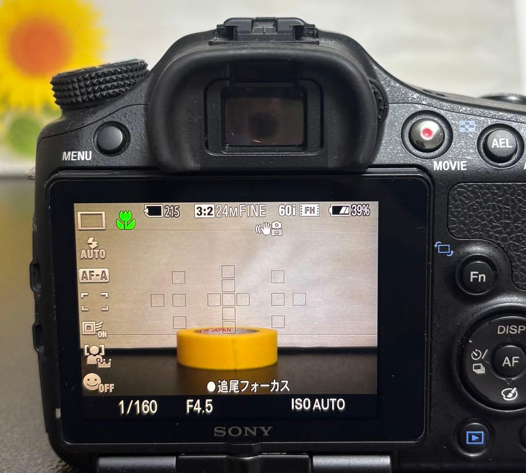 美品✨動作良好✨SONY α65 ダブルレンズセット すぐ使える 初心者おすすめ