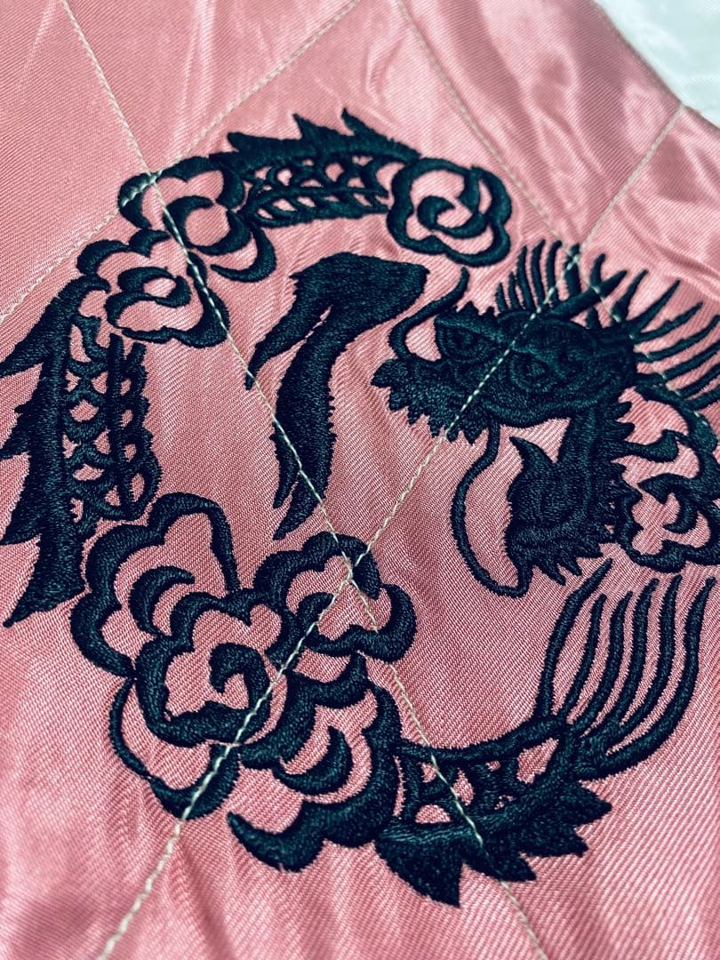 美品 テーラー東洋 ２面用 別珍 虎 龍 日本限定 スカジャン Unisex