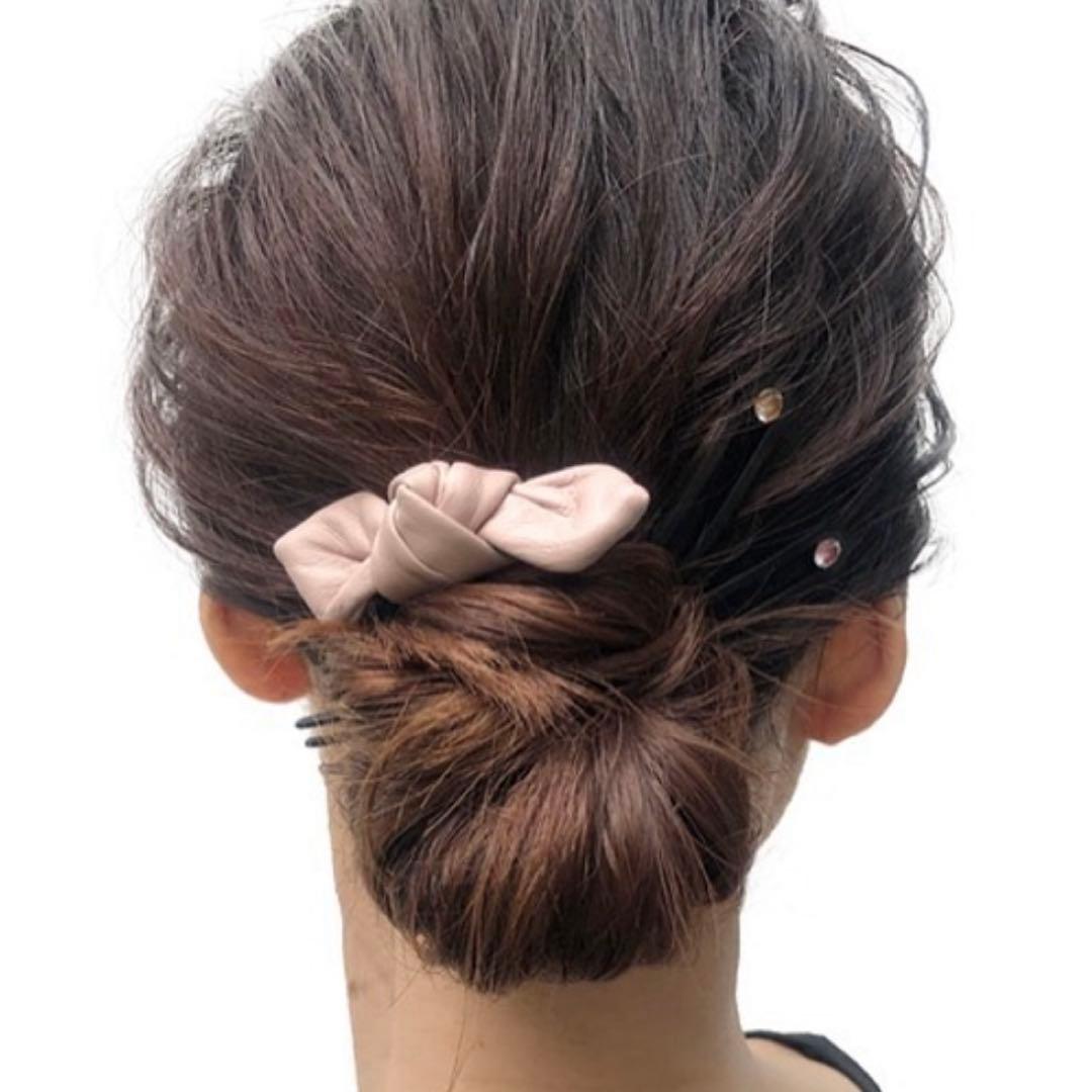 THE HAIR BAR TOKYO♡レザースモールノットポニー♡