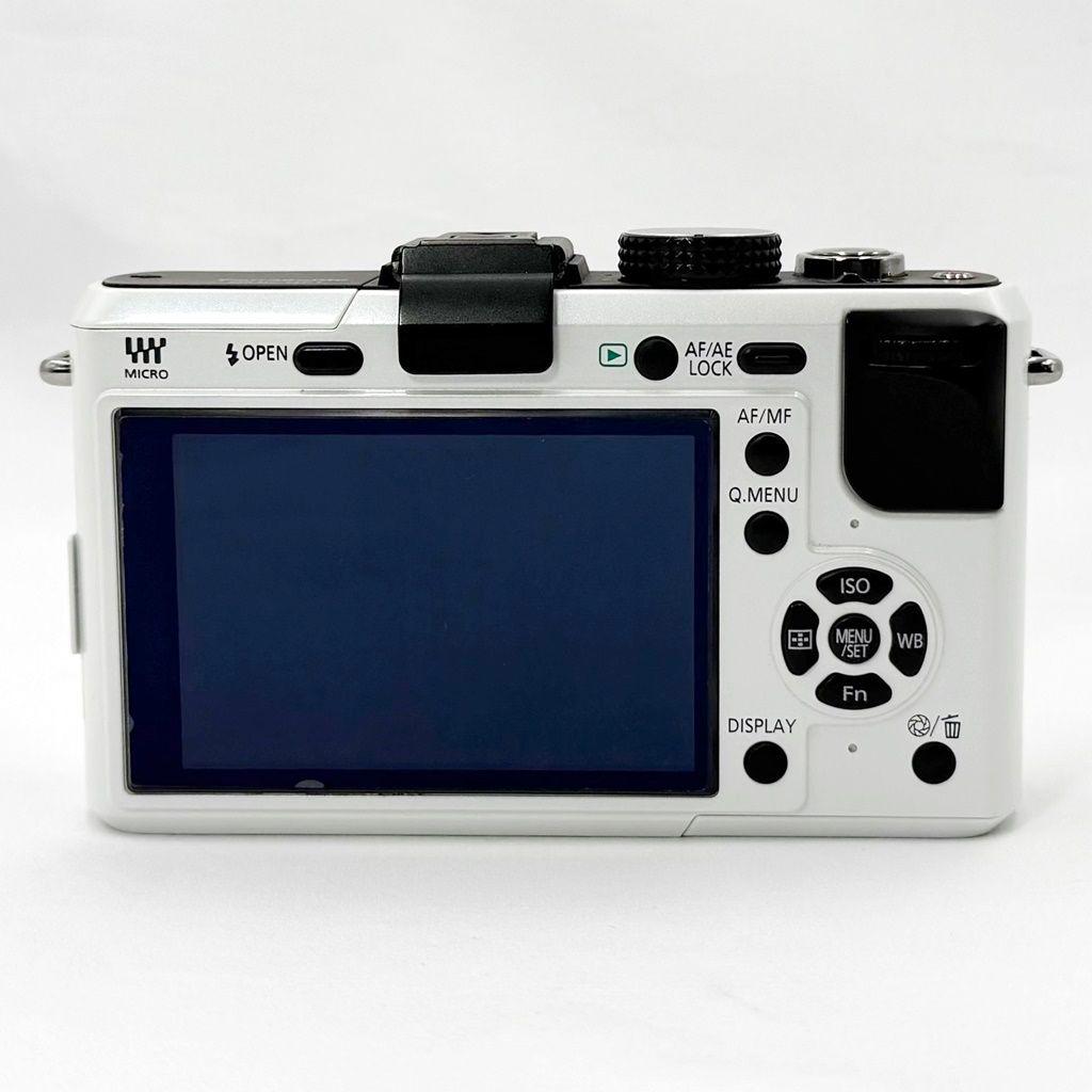 パナソニック DMC-GF1 ボディ シェルホワイト ミラーレス カメラ 中古
