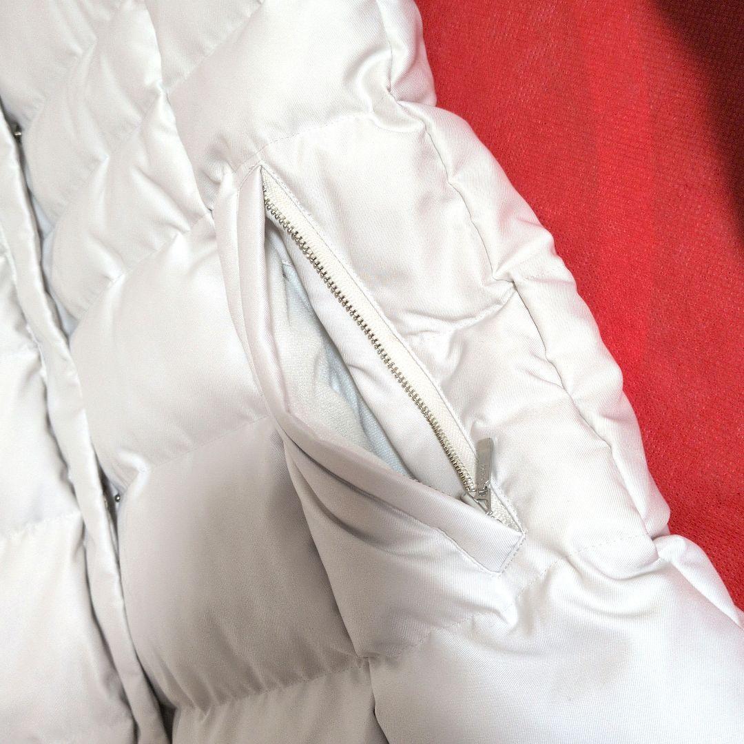 【未使用級】INDIVI ダウンコート ☆ホワイトフォックスファー☆／40