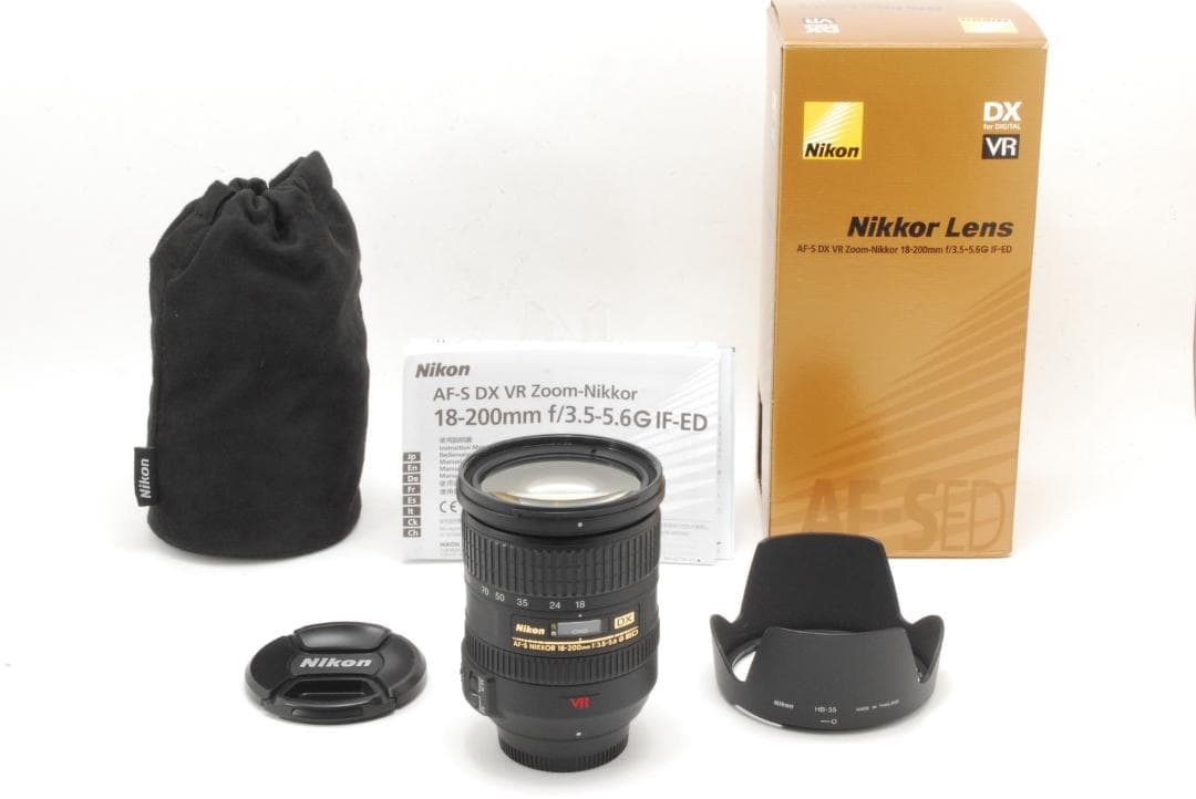 Nikon AF-S DX NIKKOR 18-200mm VR ズームレンズ