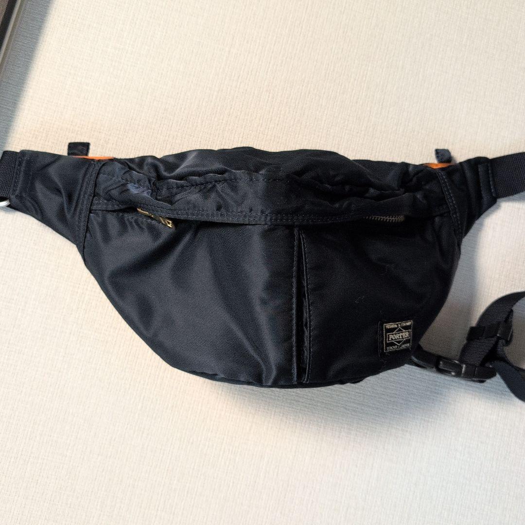 ポーター　ウェストバック　タンカー　アイアンブルー