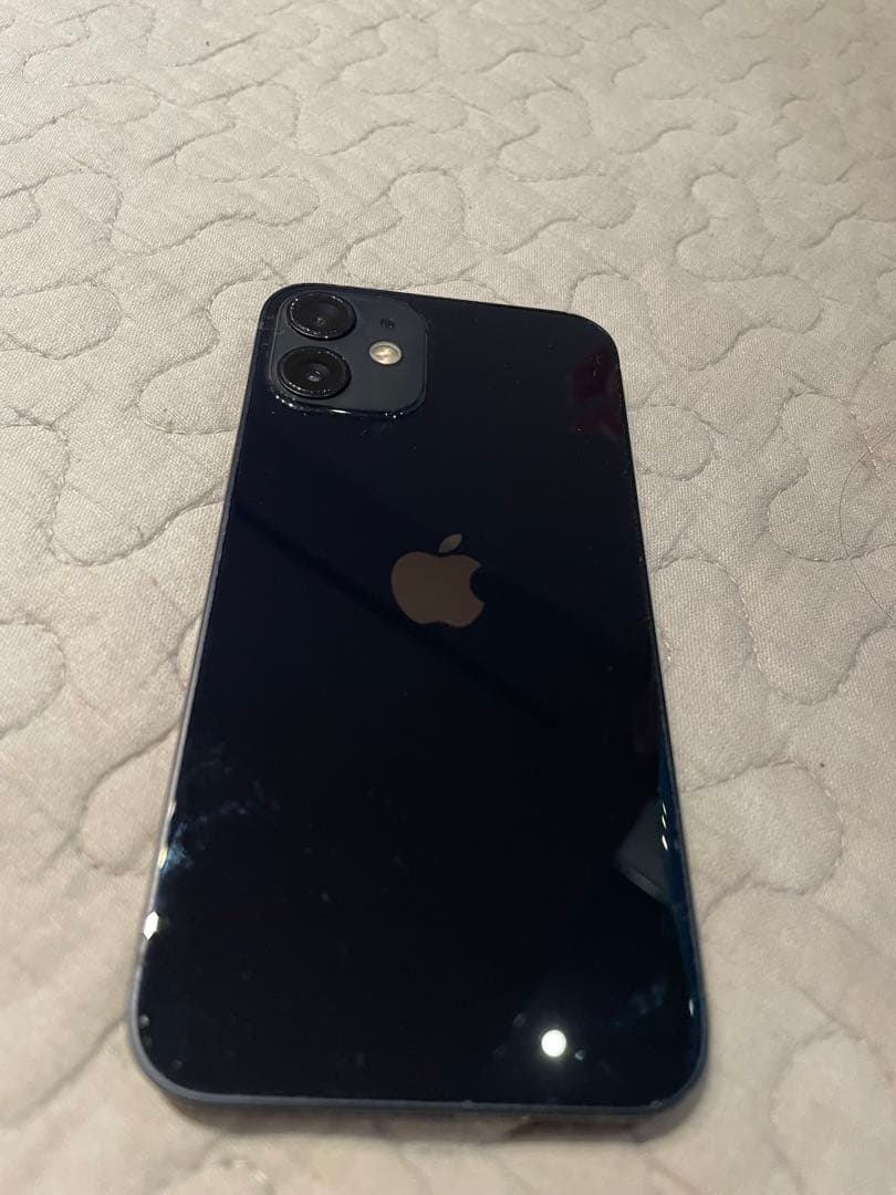 iPhone 12 mini 128GB ブラック バッテリー75% 割れなし