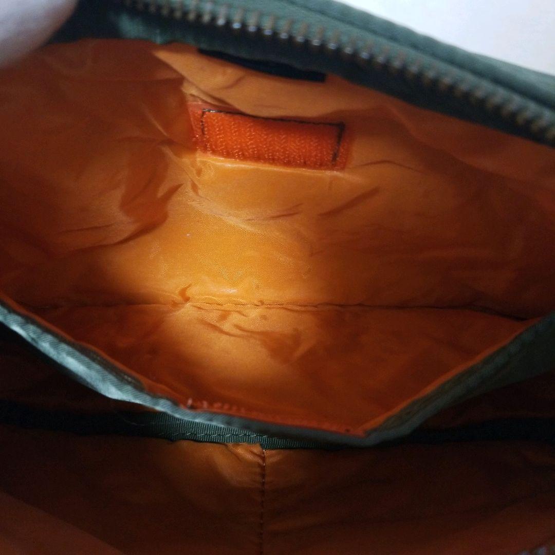 【美品】ポーター　PORTER　タンカー　ボディバッグ　セージグリーン　希少