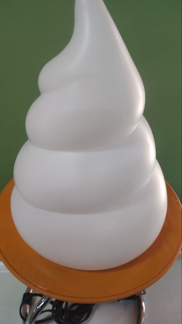 中古　良品　日世　ソフトクリーム　照明看板　ミニ