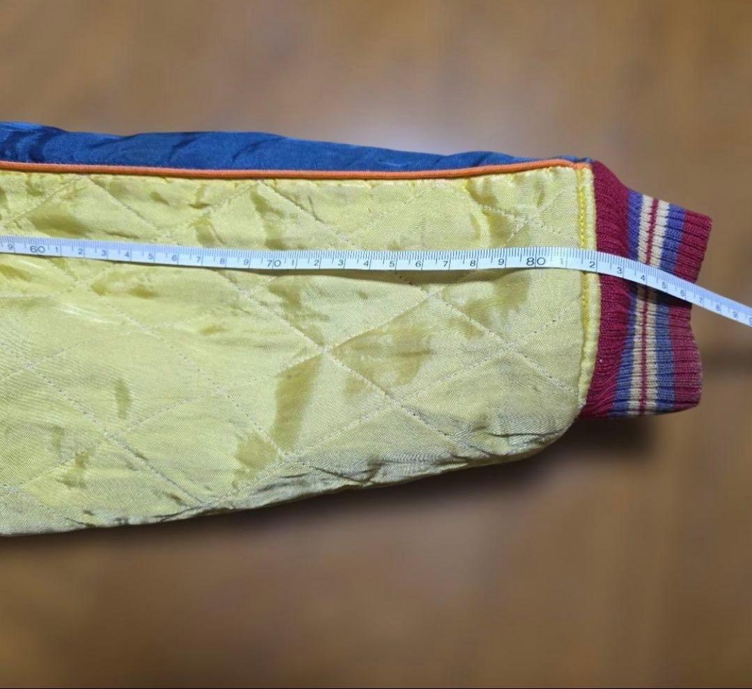 希少‼️ヴィンテージスカジャン別珍　虎　サイズ40