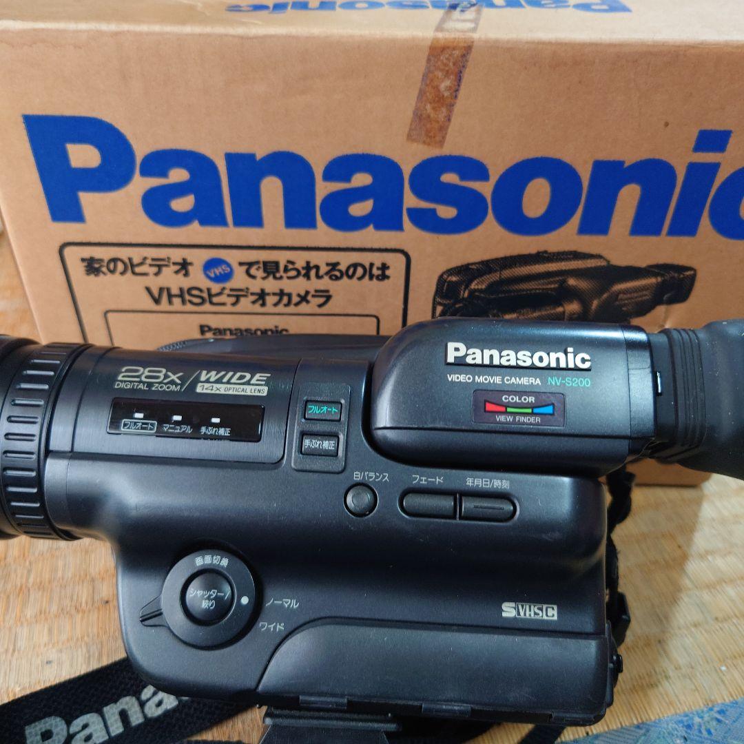 動作品 Panasonic NV-DS200 miniDV ビデオカメラ