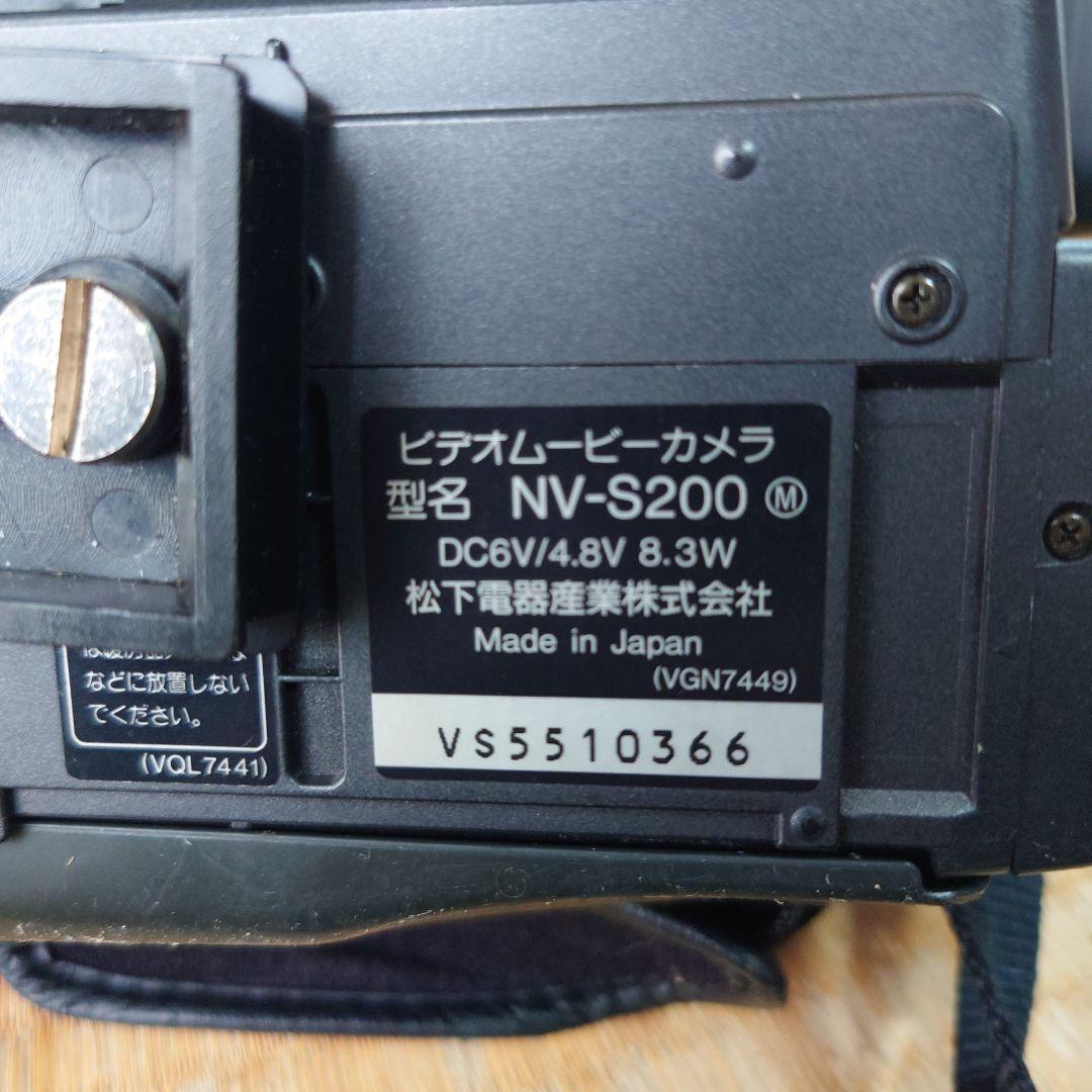 動作品 Panasonic NV-DS200 miniDV ビデオカメラ
