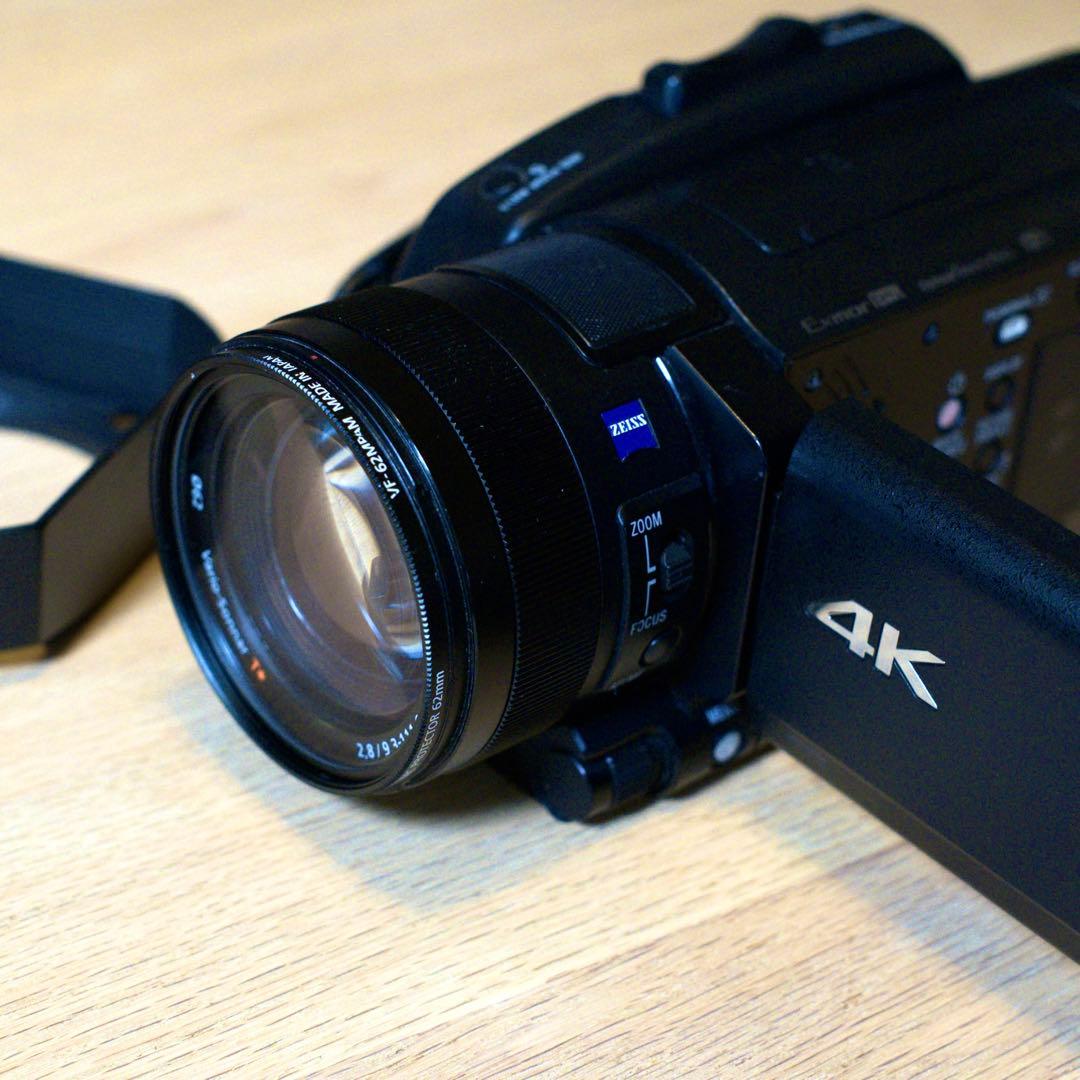 【絶版名機】SONY FDR-AX700 4K ZEISS +充電器セット