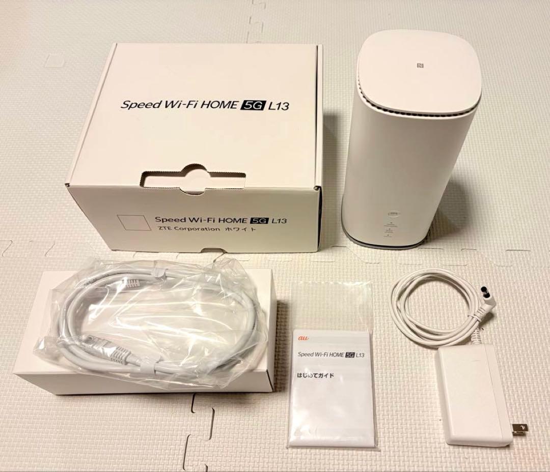 ルーター・ネットワーク機器 Speed Wi-Fi  5G L13 WiMAX