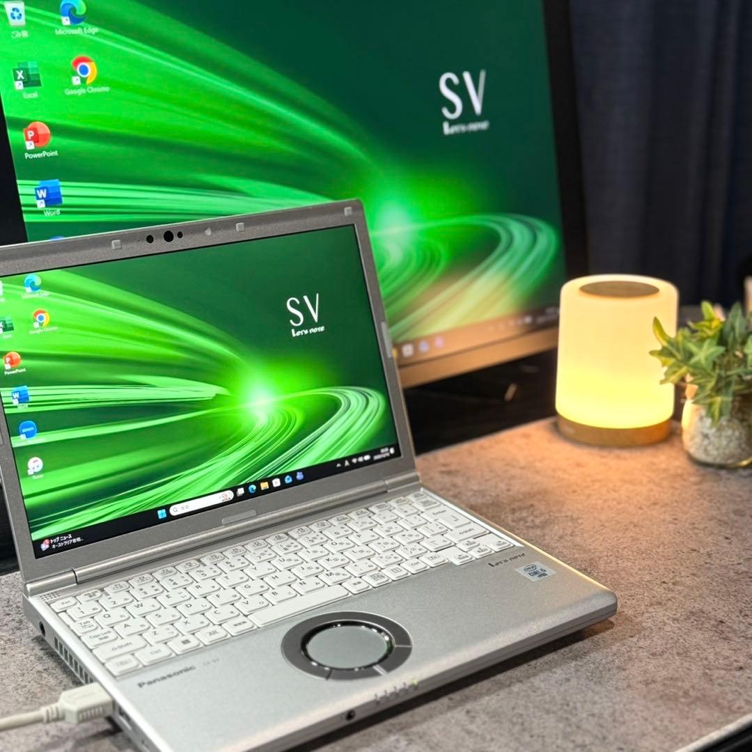 PanasonicレッツノートSV9 第10世代i5 高画質 小型軽量11pro