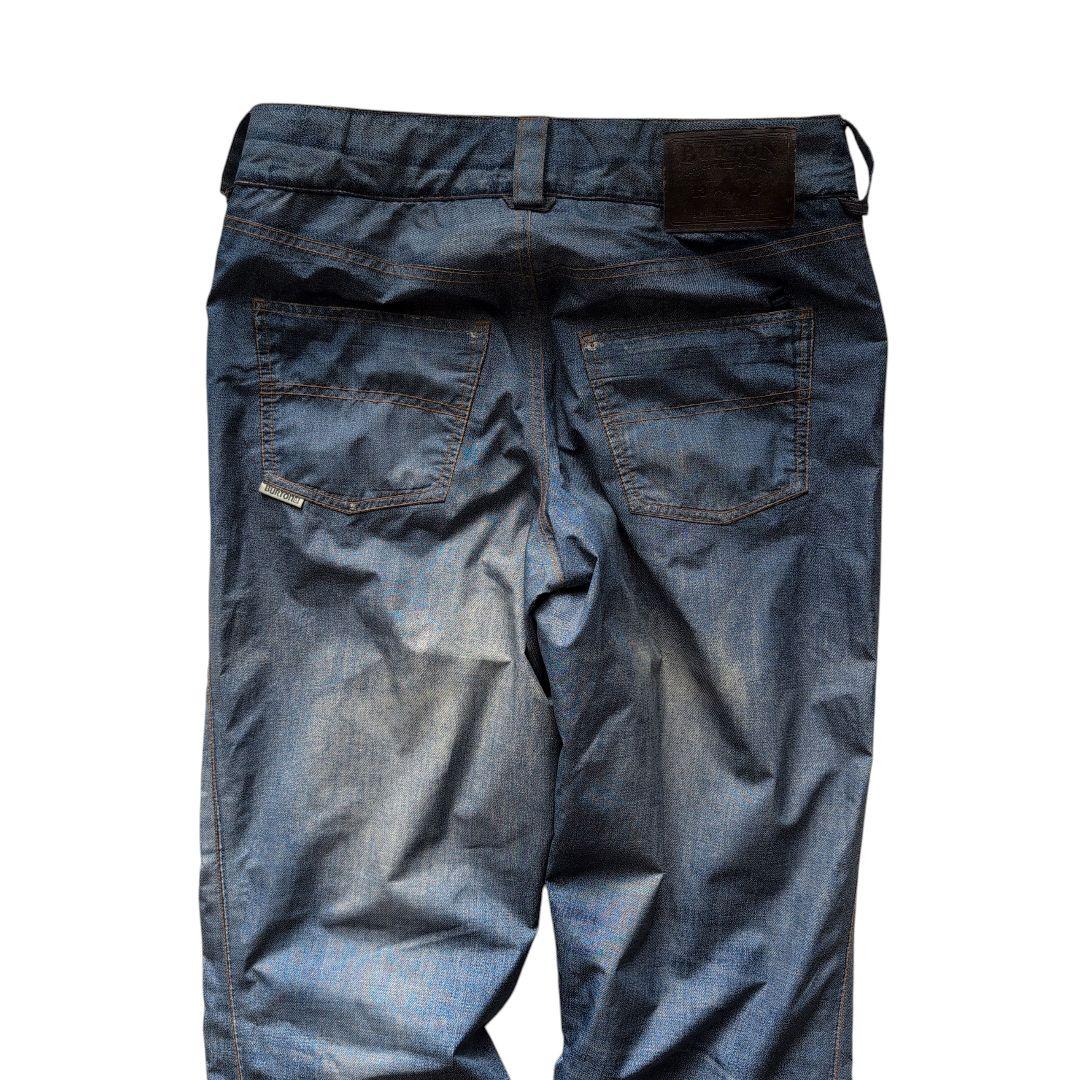 バートン スノボ用パンツ ゴアテックス ダメージジーンズタイプ Sサイズ