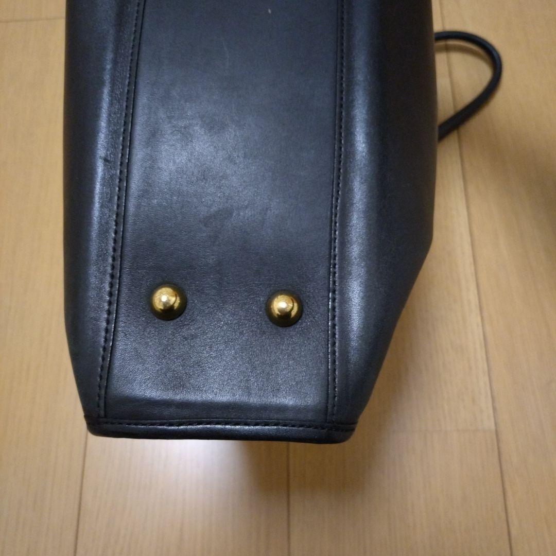 【日本製】SOMES SADDLE オールレザートートバッグ　ブラック