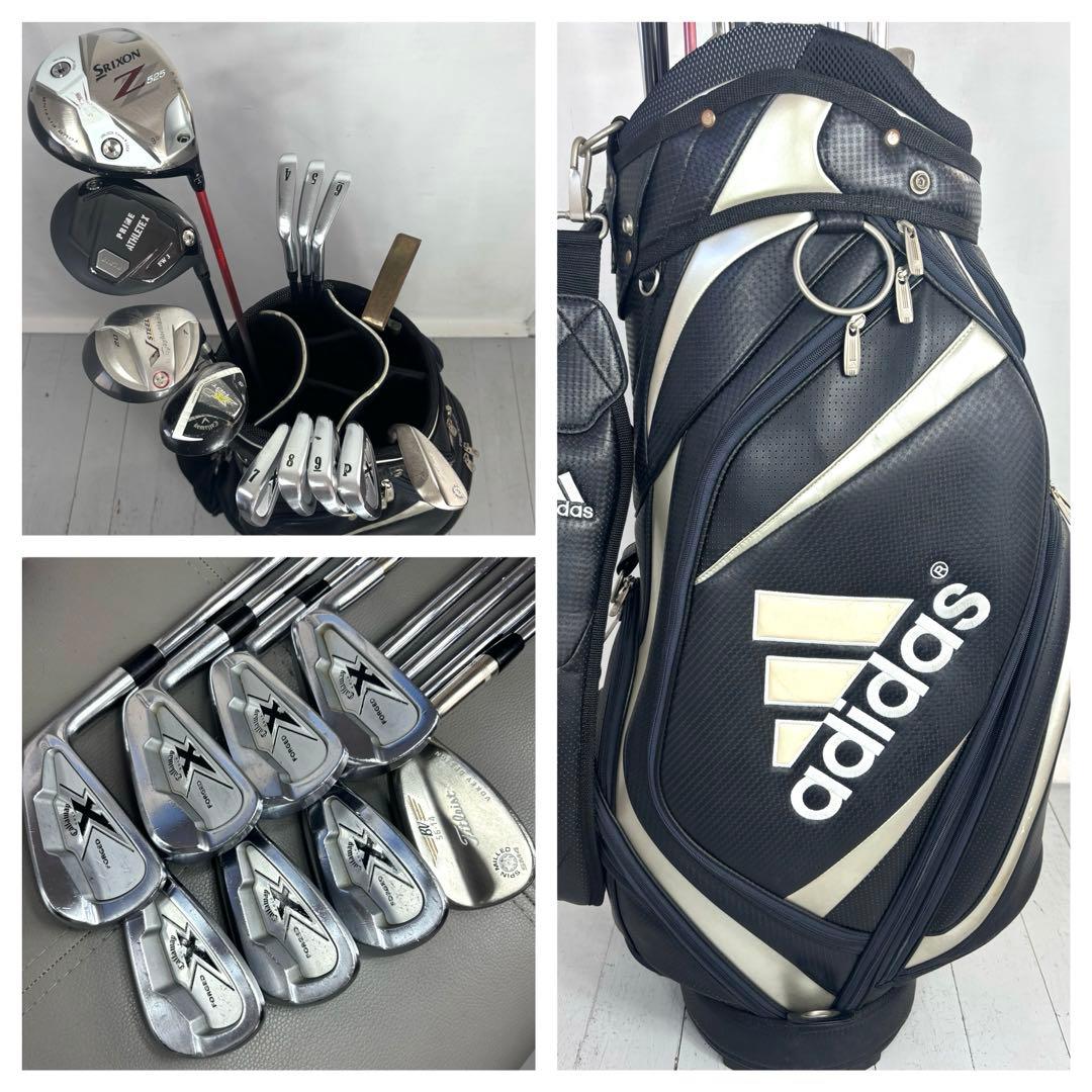 本格派 メンズゴルフクラブ 13本 フルセット ゴルフセット 豪華セット