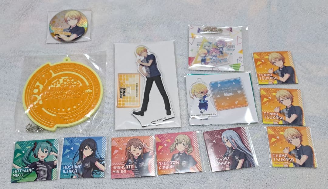 プロセカ　ローソン　アクスタ　くじ　缶バッジ　天馬司 14点+α