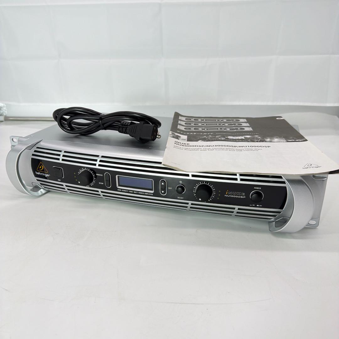 Behringer iNUKE nu1000dsp パワーアンプ