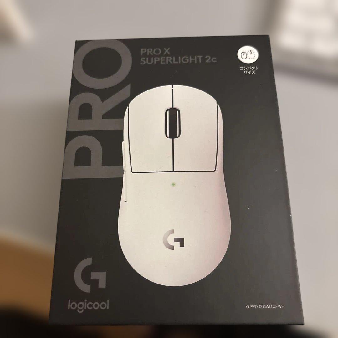 Logicool PRO X SUPERLIGHT 2c ホワイト