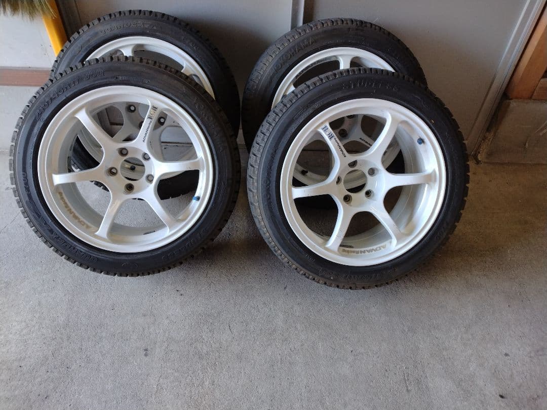 希少bnr34 GT-R advan 17インチアルミホイール