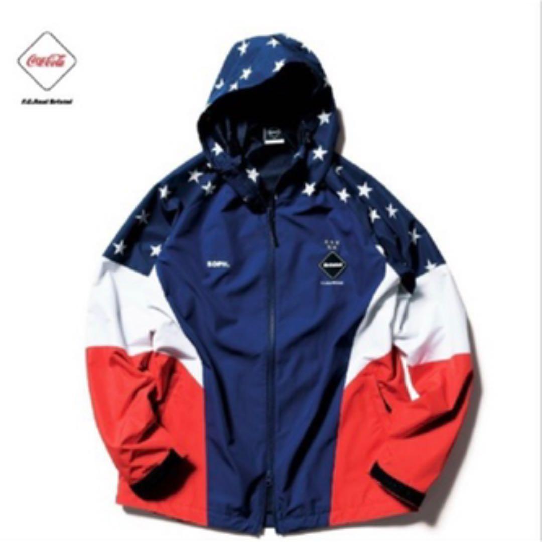 ジャケット・アウター F.C.Real Bristol COCA-COLA NAVY L