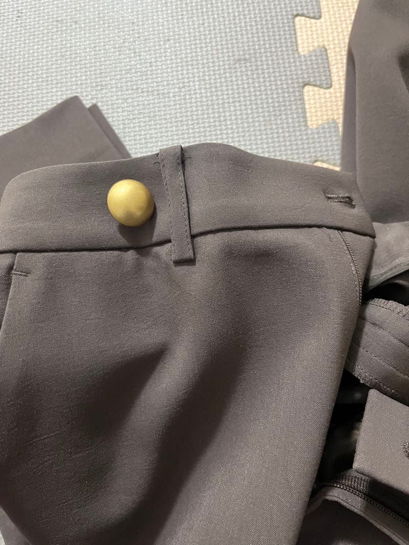 AOKI アオキ　レディース　スーツ　ノーカラー　クロップド　セットアップ