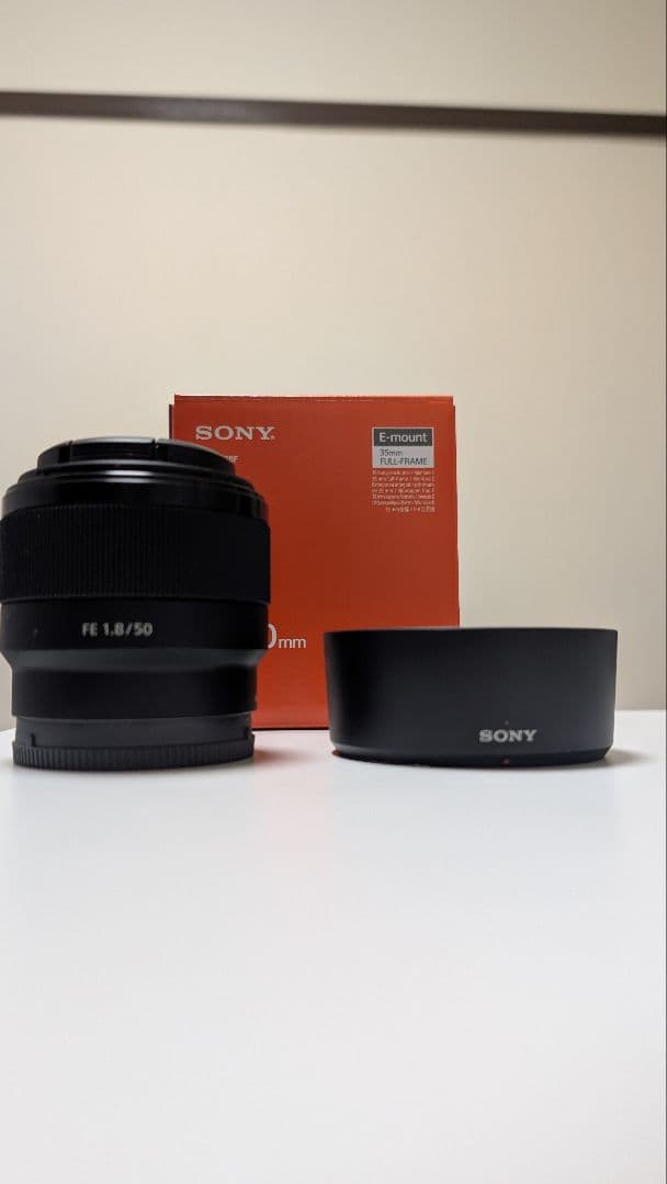 【箱付き美品】SONY FE 50mm F1.8