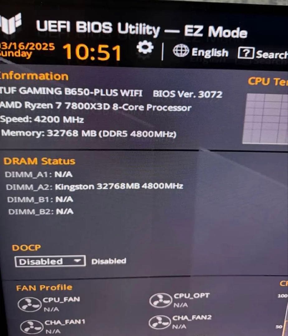 ◆動作確認済◆ AMD Ryzen 7 7800X3D