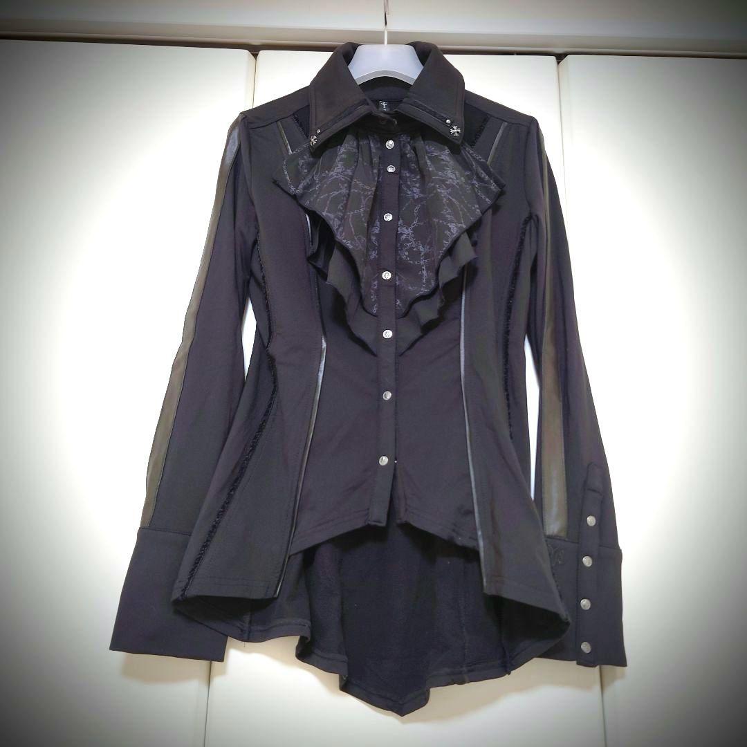 OzzOn OzzCroce ゴシック フィッシュテールブラウス