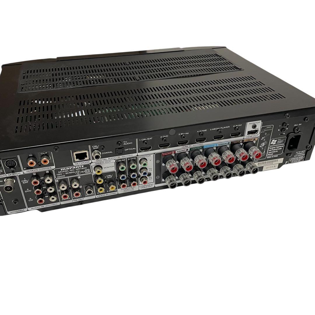 【美品】Marantz NR1604 AVアンプ 本体 リモコン付き