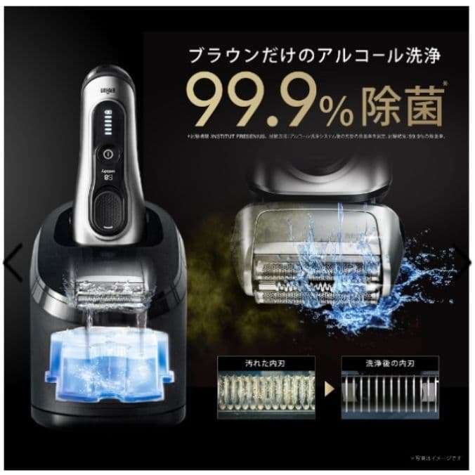 ルシア様ブラウン最高峰Series9 S9 9360cc 洗浄器付き 新品未使用