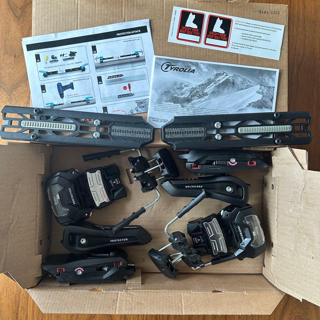 スキー TYROLIA PROTECTOR ATTACK 13 MN 95mm