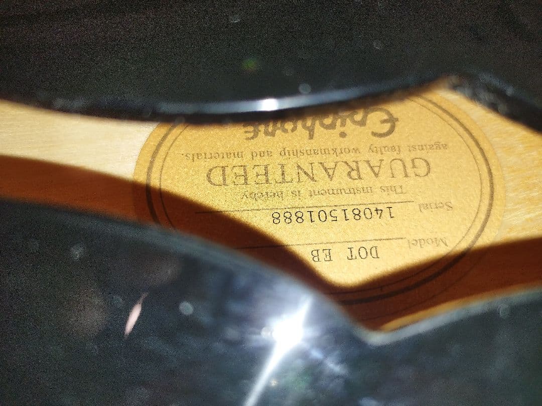 橋*本様 Epiphone Dot ジャンク